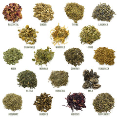 Well’s Herbal Hair Oil Mix – 18-Herb Blend for Hair Oil Infusion, Scalp Care & Hair Conditioning, 2.5 oz (70 g) Ifelshop