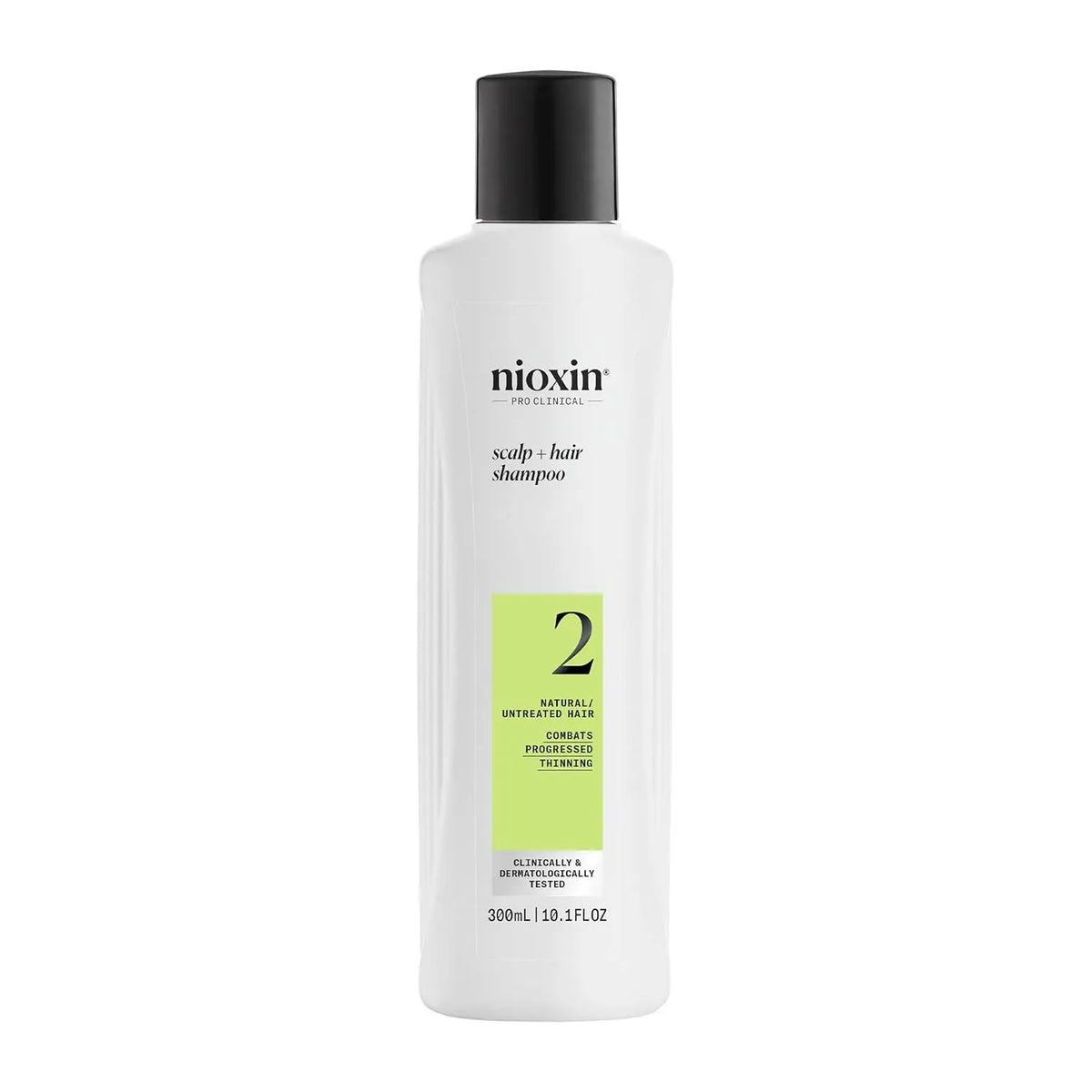 Nioxin System 2 Scalp + Hair Thickening Shampoo for Natural Hair with Progressed Thinning | Cleanse & Boost Hair Density with Niacinamide & Biotin Ifelshop