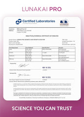 Lunakai PRO Women’s Hair Growth & Restore Vitamins – Advanced 15+ Nutrient Formula to Support Thicker, Stronger Hair, USA Made Hair Supplement (90 Capsules) IFELSHOP