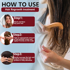 5% Minoxidil Hair Growth Cream for Men and Women Extra Strength Topical Treatment for Thicker Fuller Hair 2 Bottles Ifelshop