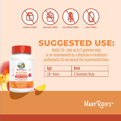 MaryRuth's Multivitamin + Hair Growth Gummies | with Lustriva® | Biotin 10000mcg | B Vitamins | Formulated for Thicker Hair, Wrinkles, Fine Lines, Skin Care | Ages 18+ | 30 Servings Ifelshop