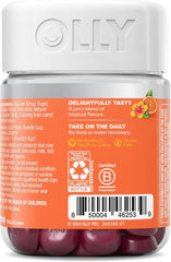 OLLY Heavenly Hair Gummy, Supports Healthy Hair, Keratin, Biotin, AMLA, Chewable Supplement, 30 Day Supply - 60 Count Ifelshop