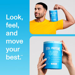 Vital Proteins Collagen Peptides Powder Grass Fed for Hair Nail Skin Bone and Joint Health Unflavored 27 Servings Ifelshop