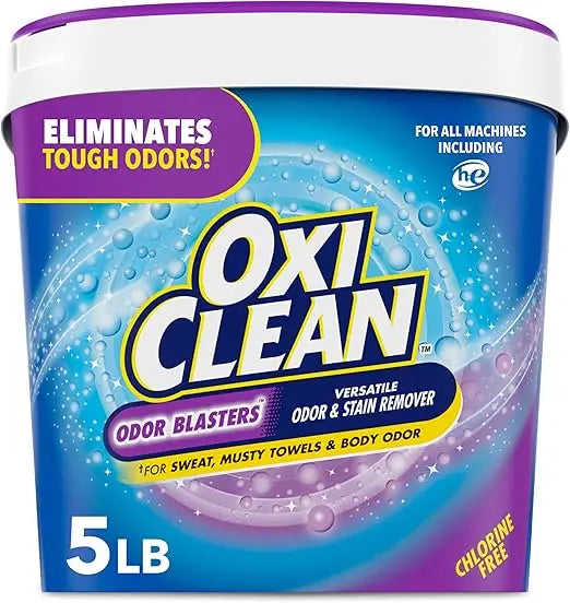 OxiClean Odor Blasters Versatile Odor and Stain Remover Powder, 5 lb Retailxpres