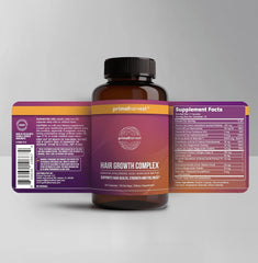Primal Harvest Hair Growth Vitamins – Daily Hair Thickening Supplement with Biotin & Zinc for Women & Men, Supports Stronger, Fuller-Looking Hair (60 Capsules) Ifelshop
