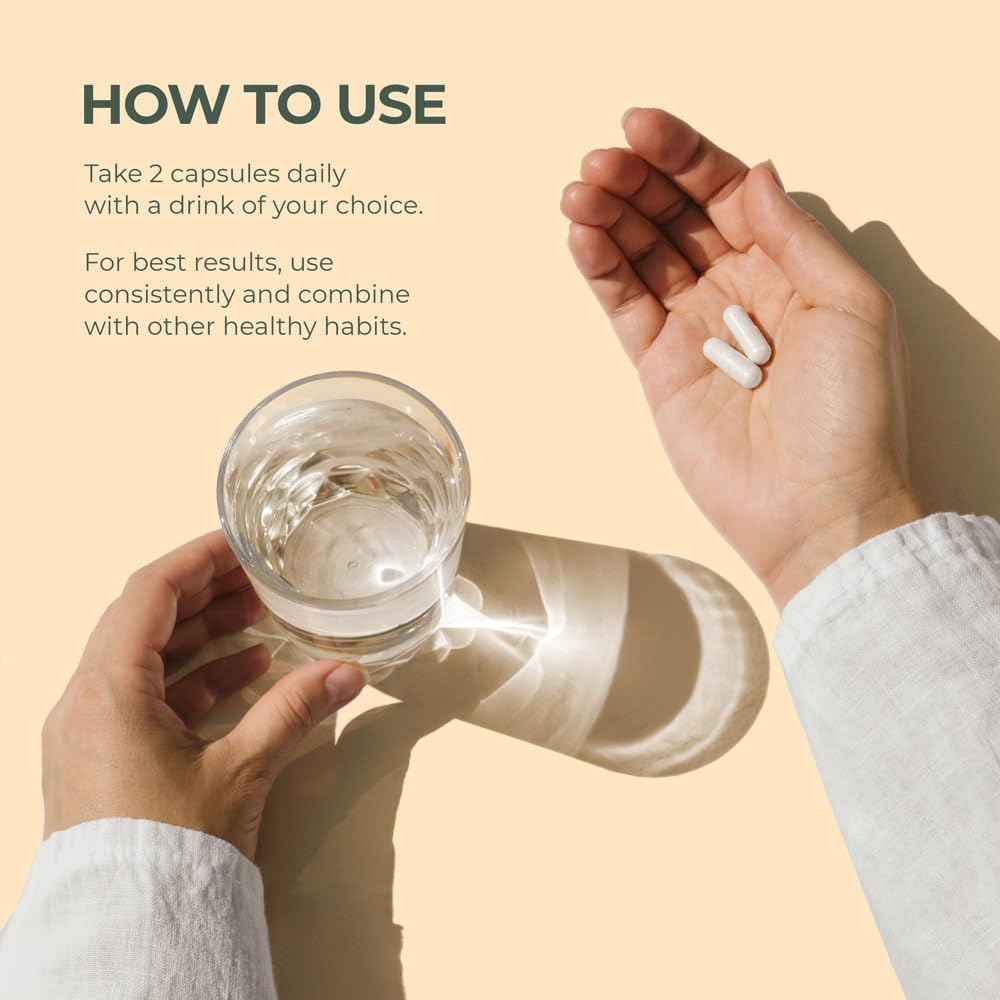 Primal Harvest Hair Growth Vitamins – Daily Hair Thickening Supplement with Biotin & Zinc for Women & Men, Supports Stronger, Fuller-Looking Hair (60 Capsules) Ifelshop