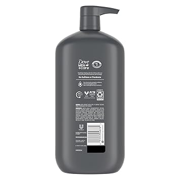 DOVE MEN + CARE body and face wash rejuvenating mango + cedarwood for Men, with 24-Hour Nourishing Micromoisture Technology, 30 oz
