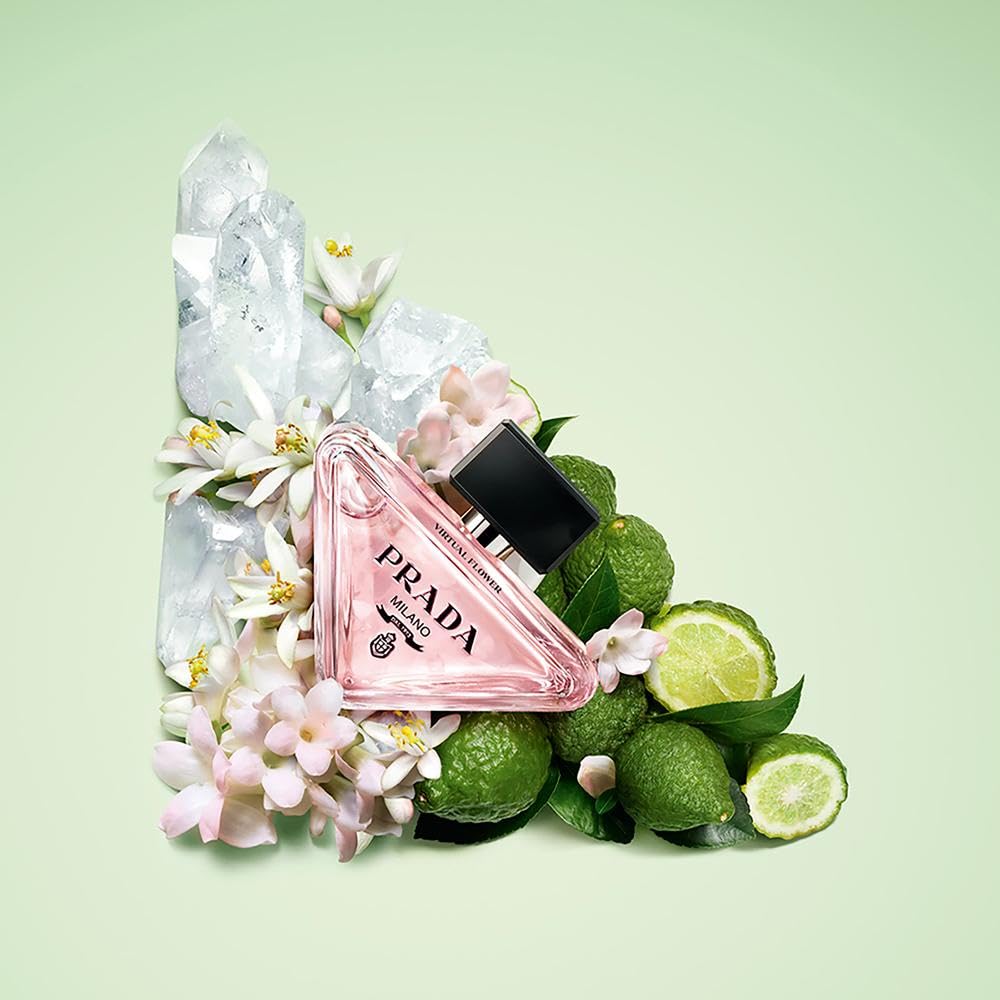 Prada Paradoxe Virtual Flower Eau De Parfum Spray for Women, 3.0 Ounce (Refillable)