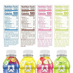 RYSE Clear Protein Shake - Variety Pack - 100 Calories, 22g Whey Isolate Protein, Sugar-Free, 0g Fat & Lactose-Free - Refreshing Ready-to-Drink Beverage - 16.9 fl oz Bottles (12-Pack)