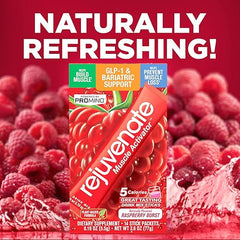 Rejuvenate, Perfect Amino Acid Blend, 1 Stick = 25g Whey Protein, 5 Calories, Vegan Friendly EAA + BCAA for Muscle Growth, Strength & Energy, GLP-1 & Bariatric Support, No Bloat, No Sugar