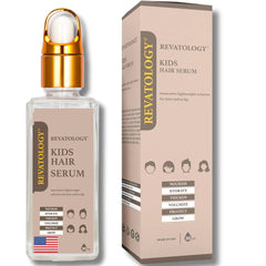 REVATOLOGY Kids and Babies Leave-In Growth & Conditioning Serum - Anti-Dandruff & Anti-Frizz Care for Curly, Thin & Thick Hair -  30 Botanicals Ifelshop