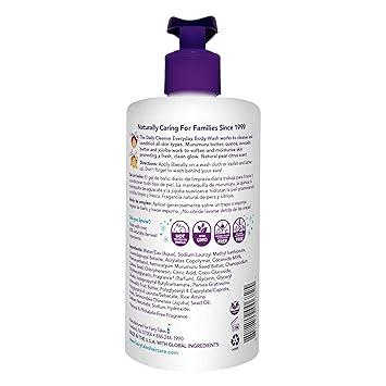 Fairy Tales Daily Cleanse Kids Body Wash, Everyday Body Wash for Kids and Toddler- Soap for Bath or Shower, No Harsh Chemicals or Toxins - 16oz