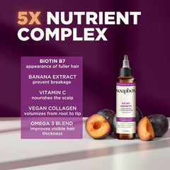 Soapbox Oh My Growth Lengthening Vitamin Booster Treatment – Biotin & Vegan Collagen Formula for Thicker, Fuller Hair, Paraben & Cruelty-Free, For Men & Women (5 oz) Ifelshop