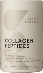 Sports Research Collagen Peptides Powder Hydrolyzed Type 1 & 3 Collagen for Women and Men Ifelshop