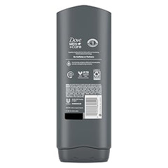 DOVE MEN + CARE Body and Face Wash Purifying Charcoal + Clay Body Wash for Men with 24-Hour Nourishing Micromoisture Technology 18 oz