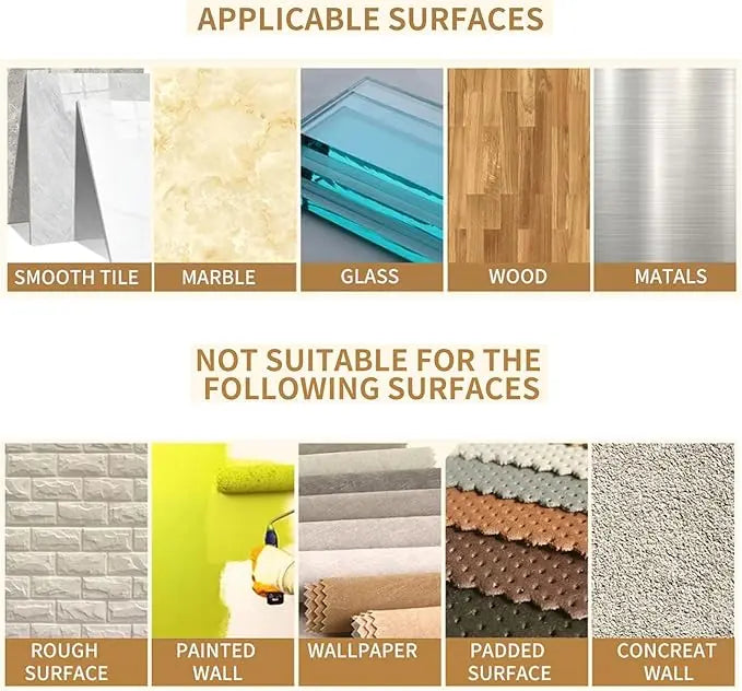 Adhesive toilet paper holder compatible with all standard toilet paper rolls