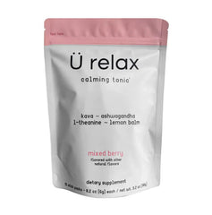U Relax Calming Tonic- 15 Packets MIXED BERRY Flavor Relax Calming Drink Ifelshop