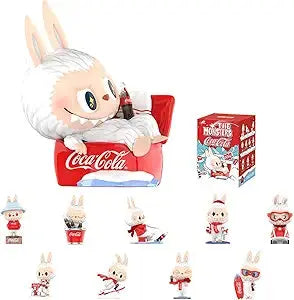 POP MART The Monsters Coca-Cola Series, Blind Box Figures, Random Design Action Figures Collectible Toys Home Decorations, Holiday Birthday Gifts, Single Box Retailxpres