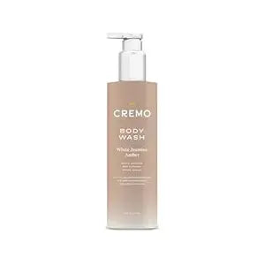 Cremo White Jasmine Amber Skin Moisturizing Body Wash for Women, Notes of White Jasmine, Red Currant, and Sweet Amber, 16 Fl Oz Ifelshop