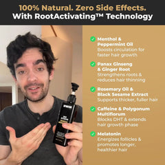 SPARTAN™ Root Activator Shampoo For Men - Hair Growth Shampoo for Hair Loss and Thinning Hair Ifelshop