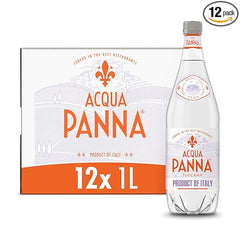 Acqua Panna Natural Spring Water, 33.8 Oz Plastic Bottles (12 Pack)