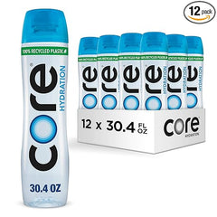 Core Hydration Perfectly Balanced Water, 30.4 fl oz bottle (Pack of 12)