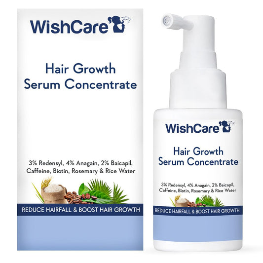 WishCare Hair Growth Serum Concentrate – Advanced Rosemary Formula with Redensyl, Anagain, Baicapil, Caffeine & Biotin for Stronger, Fuller-Looking Hair Ifelshop