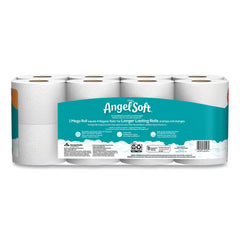 Angel Soft Mega Toilet Paper, Septic Safe, 2-Ply, White, 320 Sheets/Roll, 16 Rolls/Pack (GPC7942301)