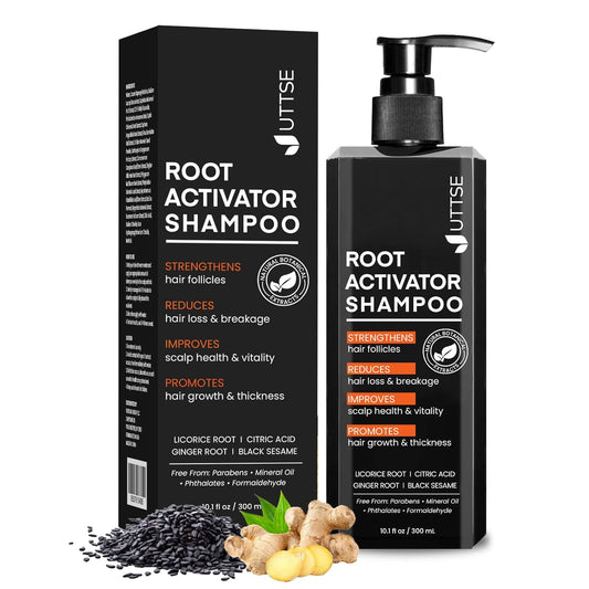 Root Activator Shampoo for Men: Hair Growth Shampoo for Hair Loss and Thinning Hair - 10.1 fl oz / 300 mL Ifelshop
